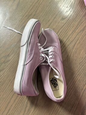 Vans low-top sneakers lavender light purple men’s size 10